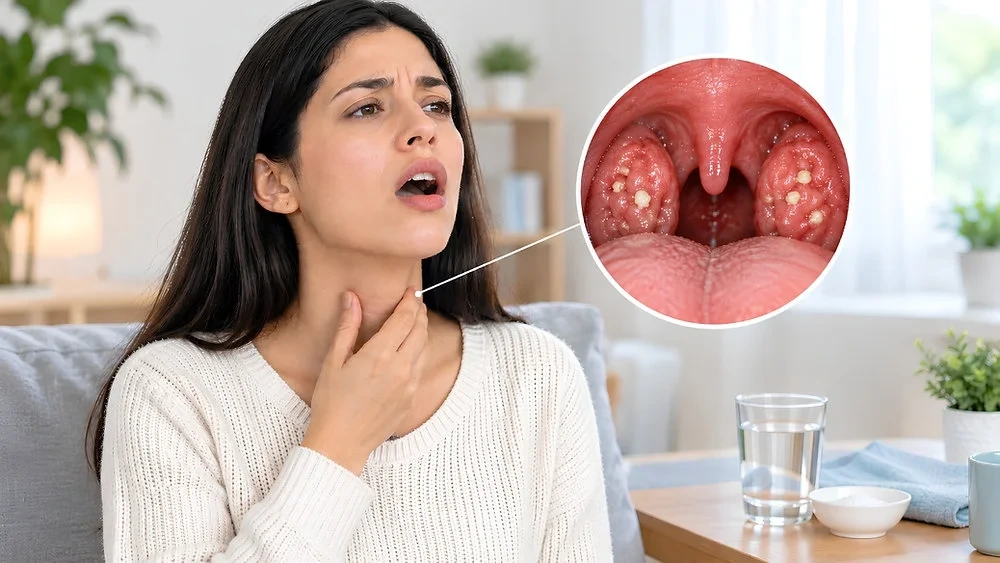 Tonsil stones